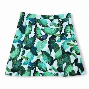 Missguided Tropical Mini Skirt, Size 6